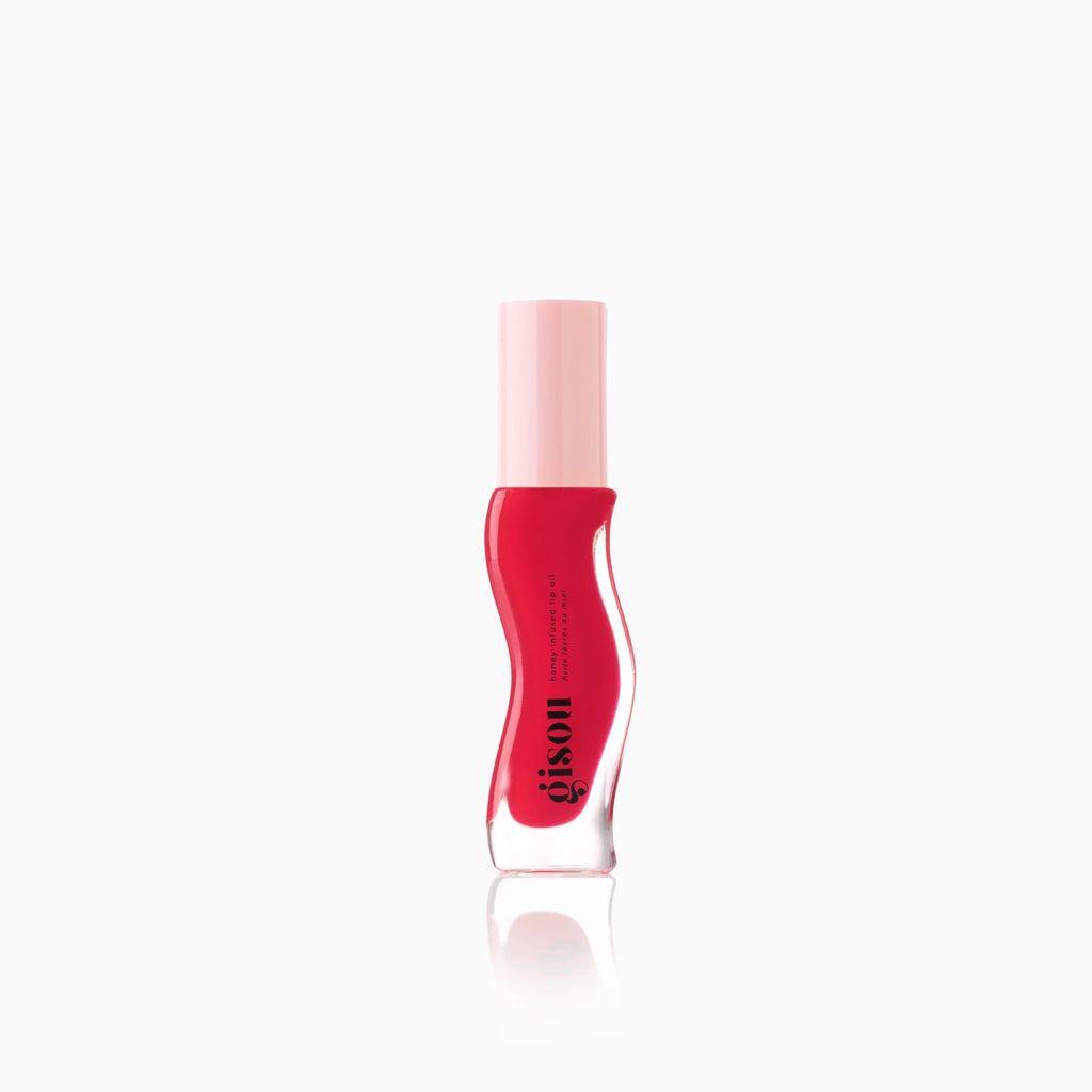 honey infused lip oil-strawberry sorbet