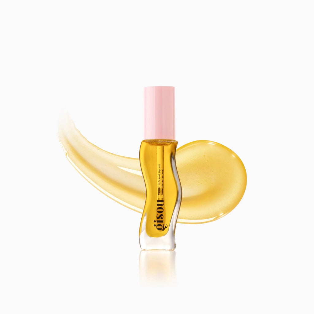 honey infused lip oil-honey gold