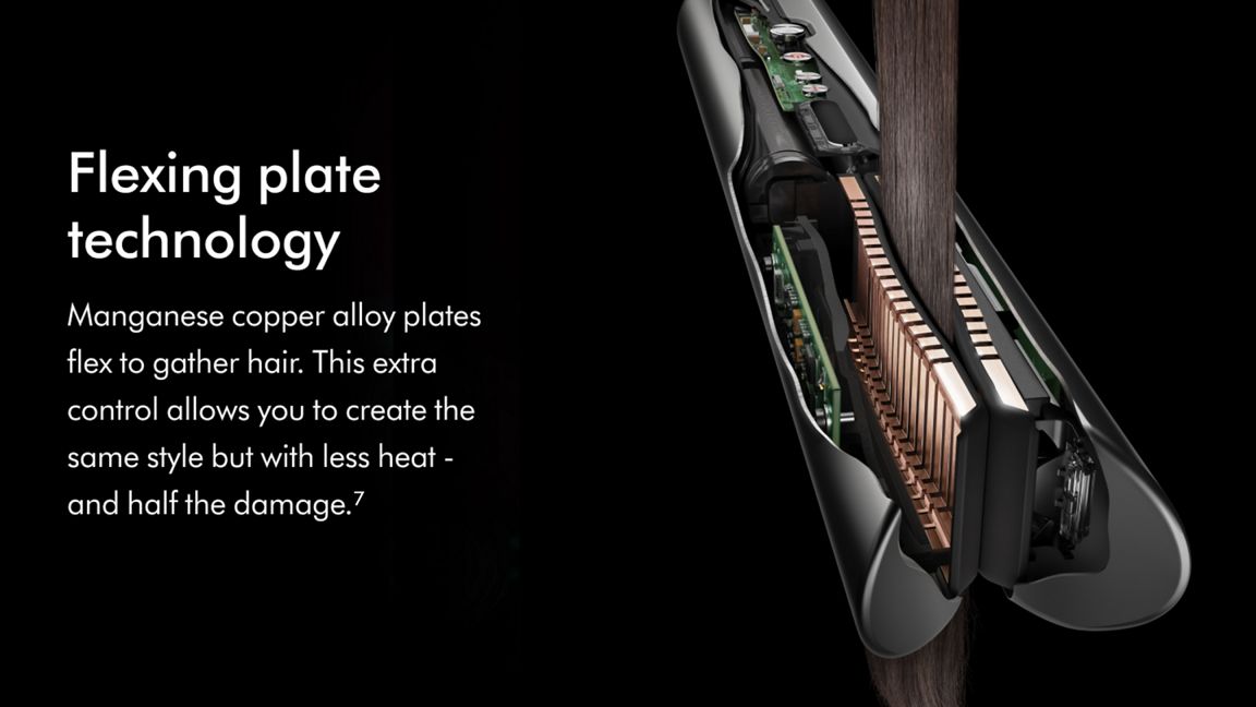 Dyson Corrale™ styler straightener (Prussian Blue/Rich Copper)