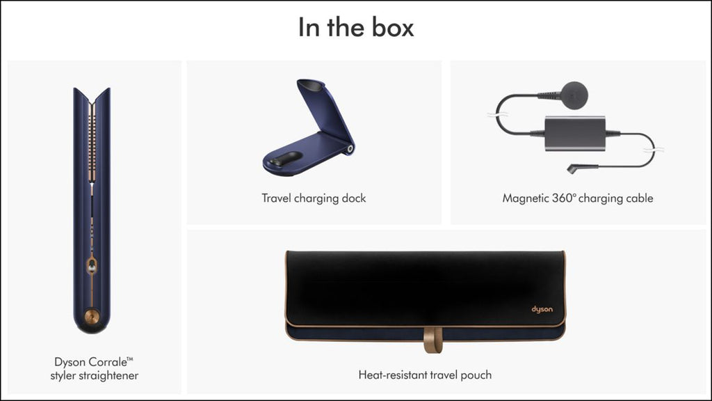 Dyson Corrale™ styler straightener (Prussian Blue/Rich Copper)